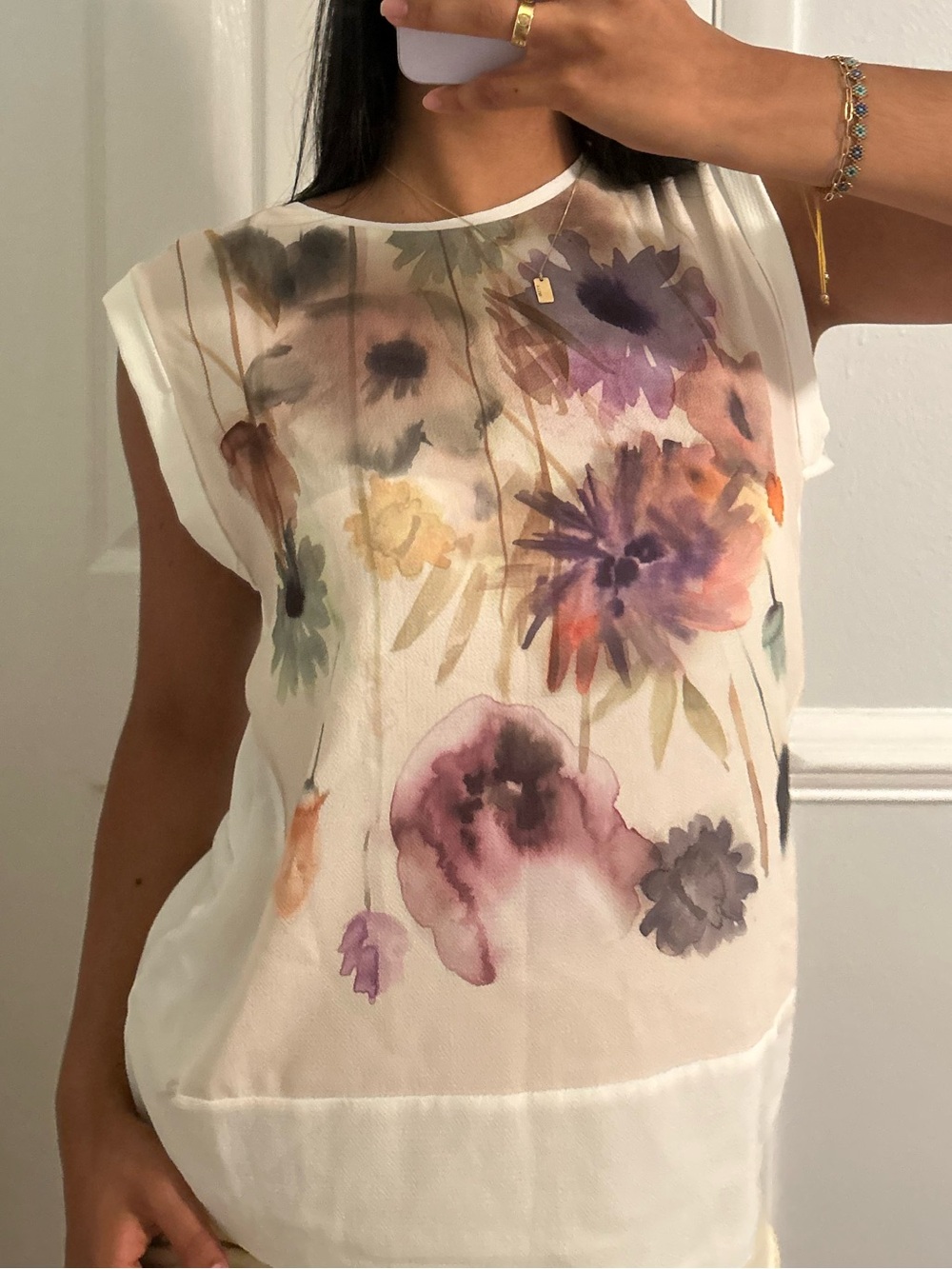 Zara Blouse Wb collection Size S